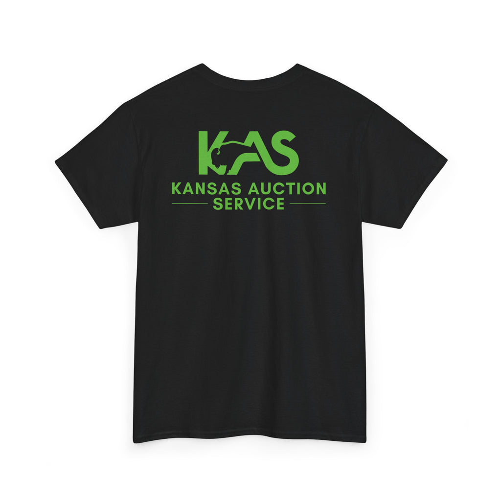 Kansas Auction Service T-Shirt | Unisex Heavy Cotton Tee