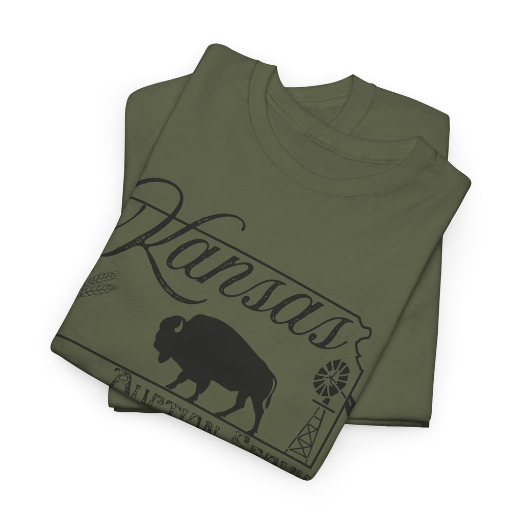 KAS State & Bison Tee | Vintage Graphic T-Shirt