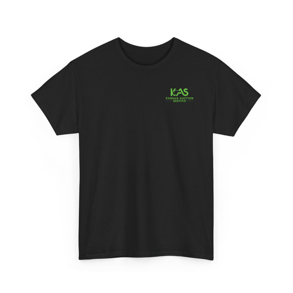 Kansas Auction Service T-Shirt | Unisex Heavy Cotton Tee